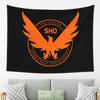 The Division 2 Shd Strategic Homeland Division Tapestry Decor Art Aesthetic Tapestries for Bedroom Home Wall Cloth Wall Hanging