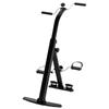 Foldable Exercise Bike For Leg And Arm Rehabilitation With LCD Screen And Adjustable Handlebar Height Black