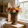 Eleganti Casali Rattan Sintetico Intrecciato Vasi Decorativi per Fiori Secchi E Artificiali Portafiori Decorazioni per Composizioni Floreali