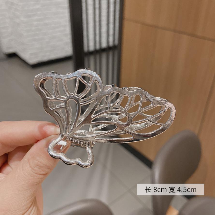 Gold Color Metal Butterfly Hair Clip For Women Hollow Out Hair Claw Barrettes Hairpin Hair Accessories Headwear  Gifts