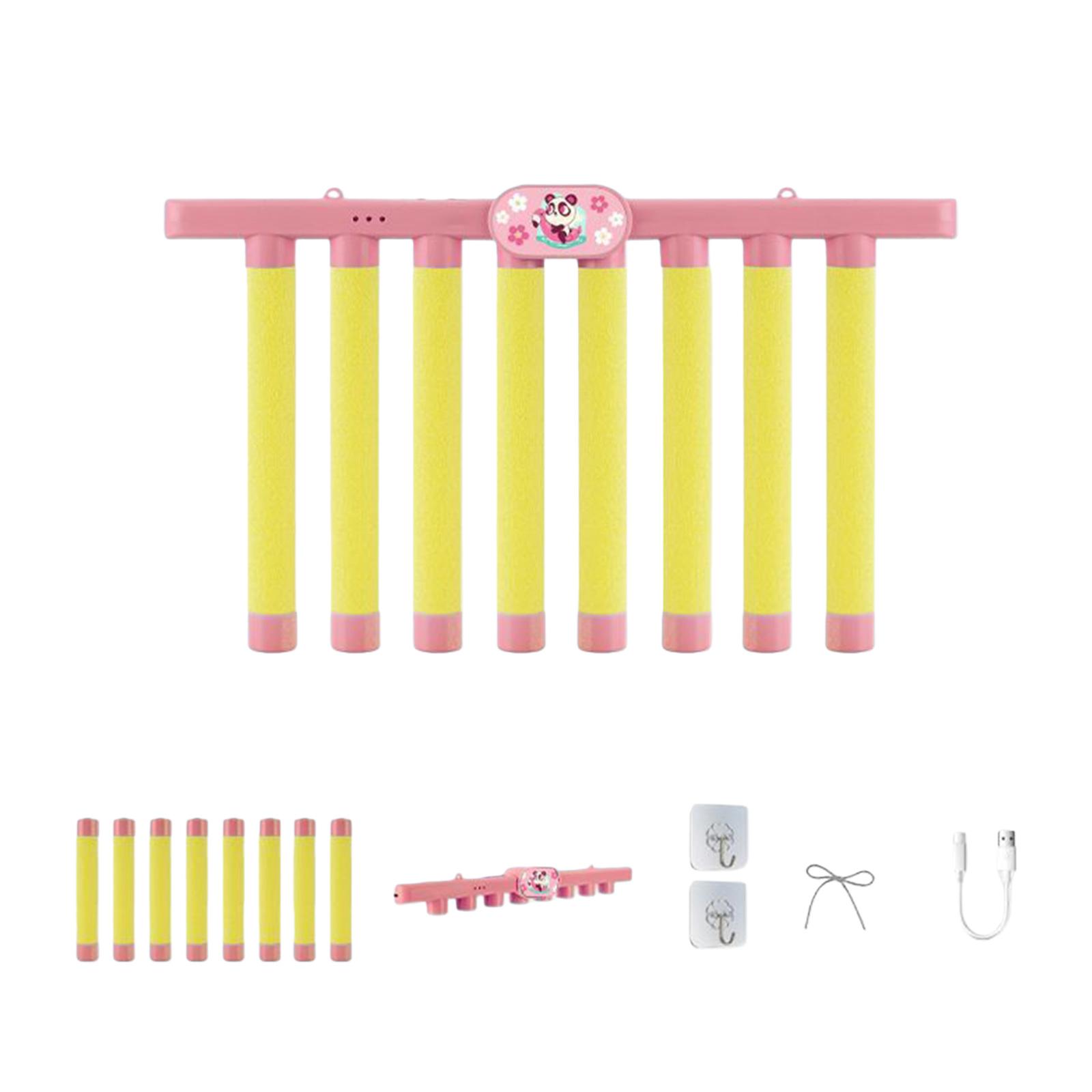 

Falling Sticks Training Game Toy Hand Eye Coordination Kid Adult Yellow Blue(Charging Version With Music) One Size рожевий