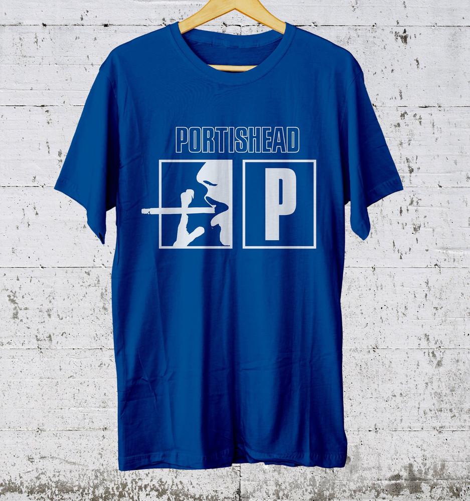 

NEW Portishead Band short Sleeve Cotton Blue All Size Shirt AR255 Unisex T-Shirt XL