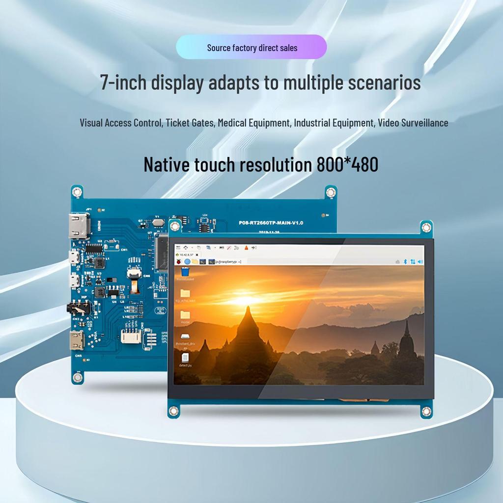 Raspberry Pi Touchscreen Monitor: 5/7/10,1 Zoll IPS, HDMI, Kapazitiv, Treiberlos, Tragbar