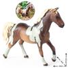 Cross-border Prairie Horse Desktop Ornament: Black & White North American Feral Horse Model