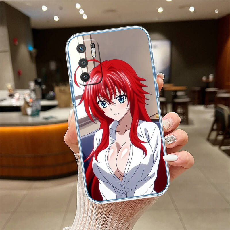 Rias Gremory Case for Motorola E7 E22 E20 E13 E15 E22S E30 E40 G10 G20 G04 G22 G23 G05 G75 G35 G55 G6 G7 G8 G9 Plus Power Play