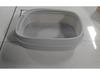 Compact Semi-Enclosed Cat Litter Box with Odor Proof Design