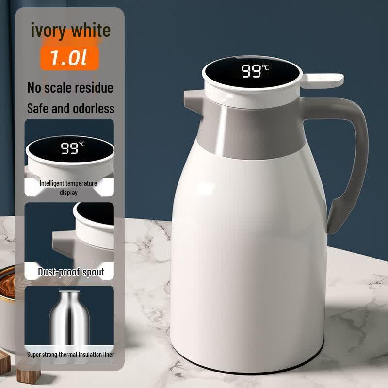 Youluo 2026 Large Capacity Glass-Lined Household Thermos Flask