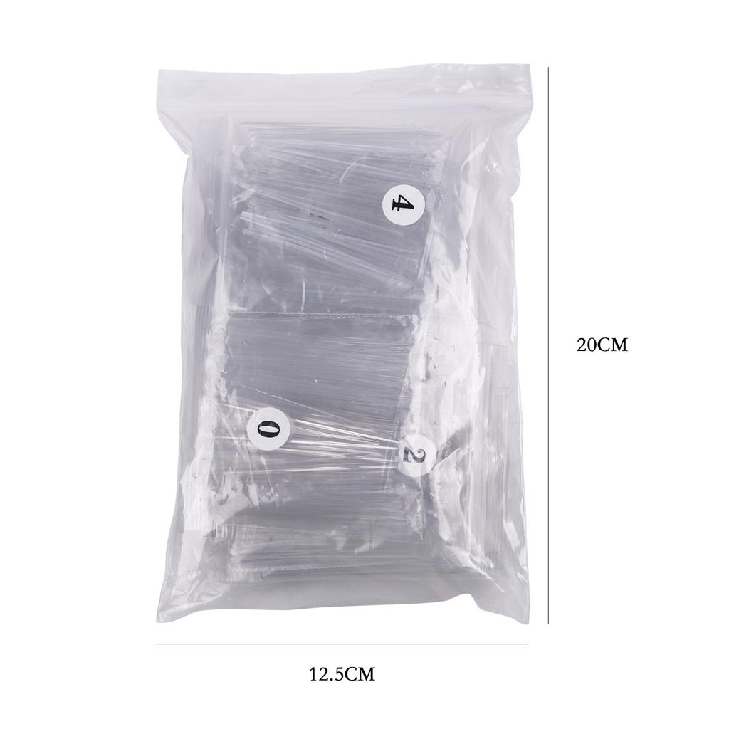 Nail Art Piece Super Long Ghost Tip Nail Plastic Nail Art Piece Tip Nail Bag Extended Ghost Tip Nail