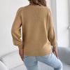 Women's Button-Up Cardigan, Long Sleeve, Color, Short Length