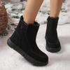 Snow Boot Women 2025 Winter New Suede Women Short Boots Natural Wool Warm Non-slip Women's Ankle Boots