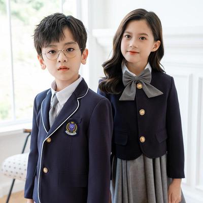 Britse stijl Academie Uniform Set voor Primair en Kleuteronderwijs - Lente/Herfst