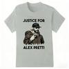 Justice for Alex Pretti 100cotton Unisex Graphics Shirt Abolish ICE Minneapolis Democracy Protest Shirt Short Sleeve Oneck