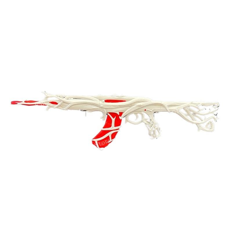 85cm/33.46in 3D Print Valorant Customized GAIA AK Game Peripherals Cosplay Model Props Funny Holiday Gift Ornaments Outdoor Toys