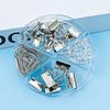 Colorful Long Tail Clip and Paper Clip Set with Four-Grids