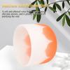 8 Inch Crystal Singing Bowl with Mallet & Rubber O Ring for Music Making Musical Healing Meditation Yoga Home Office