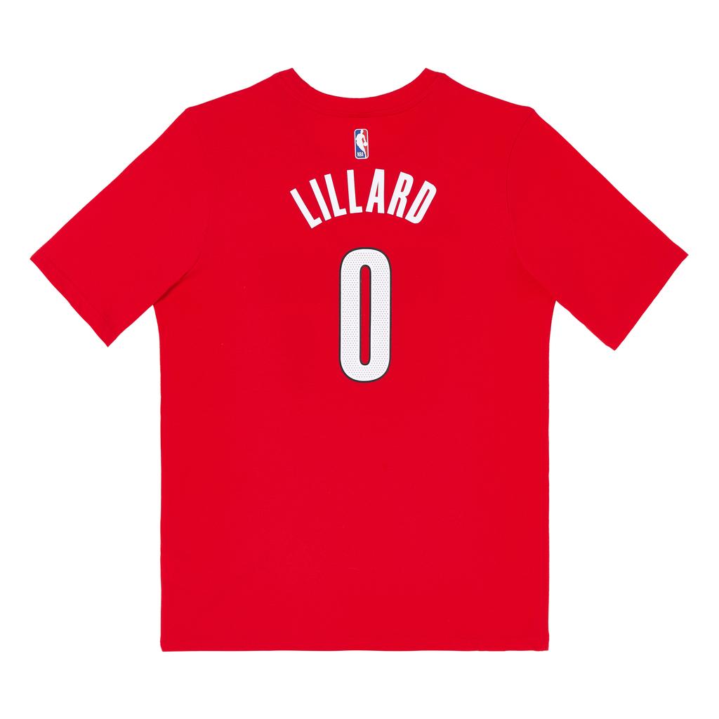 Jordan Damian Lillard Portland Trail Blazers T-Shirt Kids Tops 3Y2B7BCJS-TRADL
