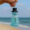 Clear Coastal Glass Christmas Car Ornament For Holiday Travel Home And Auto Interior Decoration Shatterproof Design