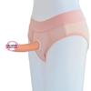 Women's Wearable Soft Prosthetic Dildo Underwear for LGBT Love