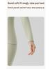 Women's Class A Fleece-Lined Thermal Cashmere Underwear Set - Antibacterial Autumn/Winter Top and Pants.