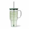 Stanley Big Glass Bottle Mug 1.1L Transparent With Lid And Straw