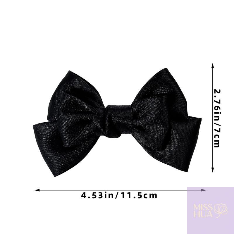 Black Ribbon Bow Pearl Brooch For Women Versatile Shirt Collar Pins Clothing Decoration Ribbon Tie Jewelry Accessories Gifts