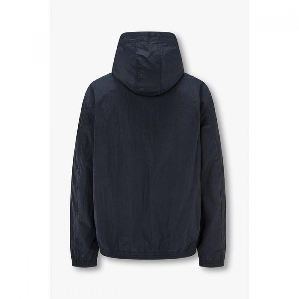Emporio Armani 26 S S Men S Dog Patch Nylon Hooded Jacket A516110034 