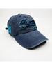 Retro Embroidered Denim Baseball Cap Adjustable Sun Protection Hat