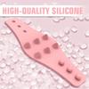 Silicone Massage Steering Wheel Cover Anti-Slip Enhancing Comfort Alignment Marker Reminder Colorful Anti-Drowsiness
