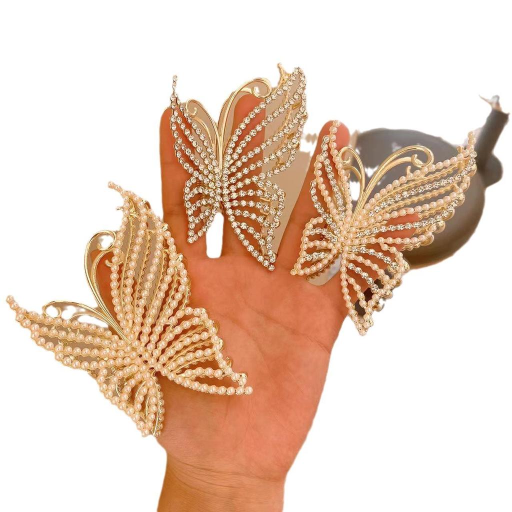 2022 Trendy Shark Butterfly Hair Claw Clip - Non-Damaging Headwear