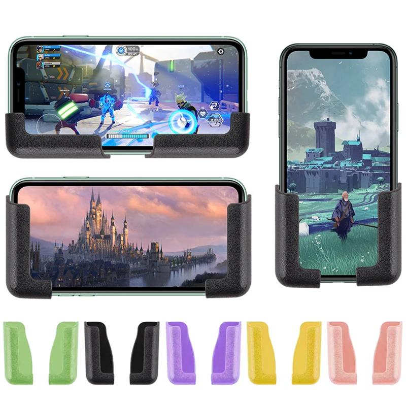 Black Stick-on Mobile Phone Navigation Bracket Dashboard Adjustable Width Car Indoor Adhesive Mobile Seat Holder Accessories New