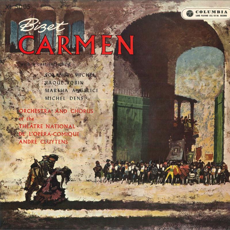 

LP Record ANDRE CLUYTENS, ORCHESTRA & CHORUS - Bizet Carmen XL5005 COLUMBIA Japan Classical Used