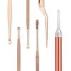 8Pcs/set Ear Care Set Earpick Tweezers Ear Clean Tool Ear Pick Cleaner Spoon  for Baby Adults