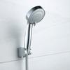 High-Pressure Handheld Shower Head with 3 Spray Modes, Detachable Shower Head with Adjustable Arm Polished Chrome Finish