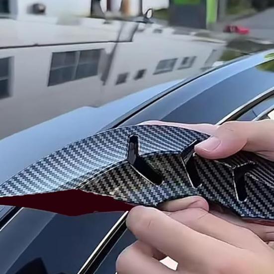 1 Pair Car Dragon Horn Decoration Personalized Vehicle Modifications 3D Horns Sticker Ornament for SUV Sedan Hatchback