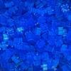 250 peças 8*8mm Cor Transparente Pixel Art Quebra-cabeça Micro Blocos de Construção DIY 3D Tijolo Pequeno Para Brinquedo Infantil Educacional Crianças