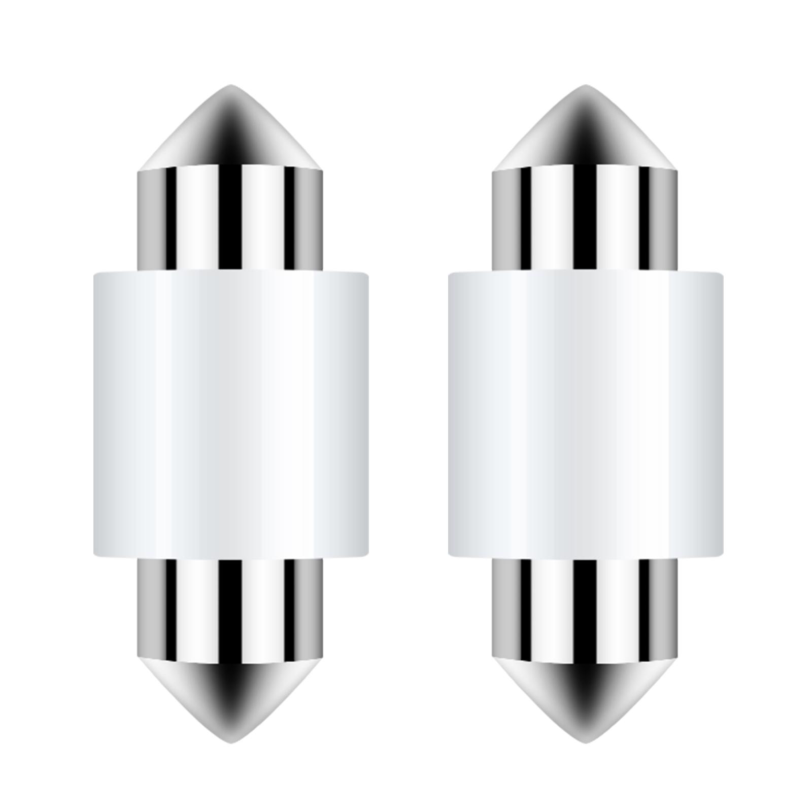 

2 шт. 31 мм светодиодная гирлянда для салона автомобиля, лампа для багажника, карта, лампа для VW Polo Golf 8 5 6 7 Passat B5 B6 Tiguan CC Jetta Touran белый