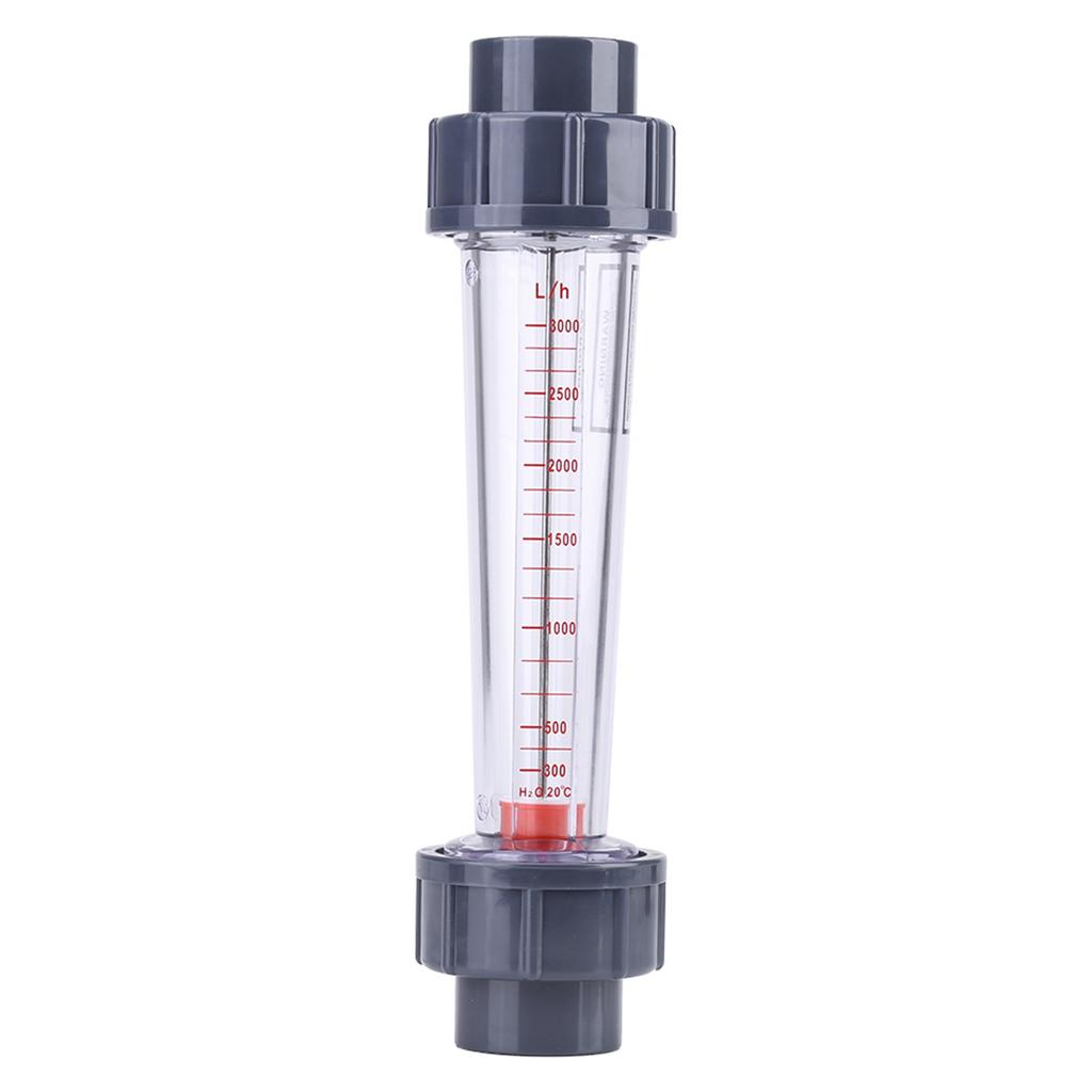 Plastic Tube Type LZS 25 Flow Meter 300 3000L H Water Rotameter
