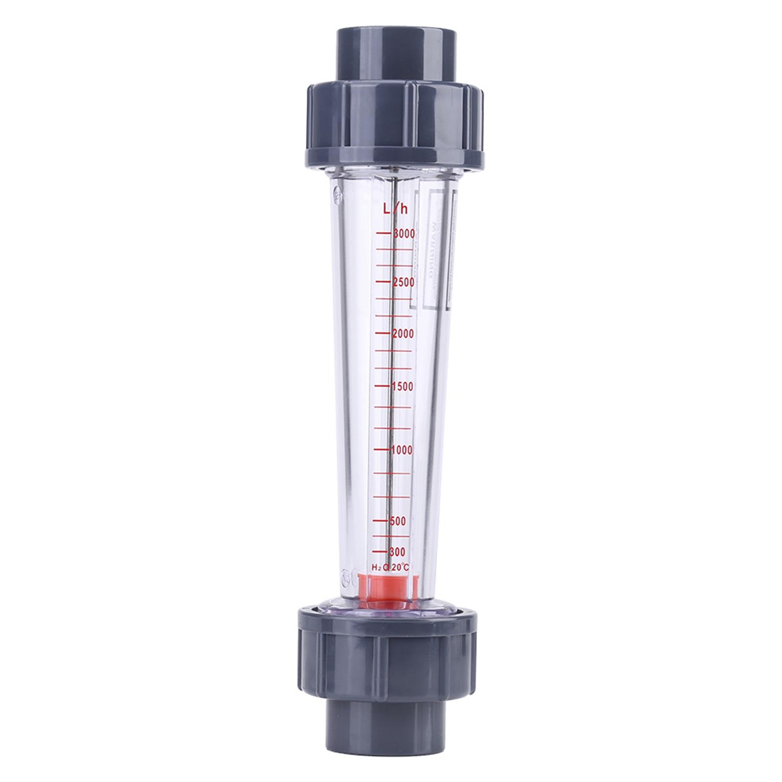 

Plastic Tube Type LZS 25 Flow Meter 300 3000L H Water Rotameter