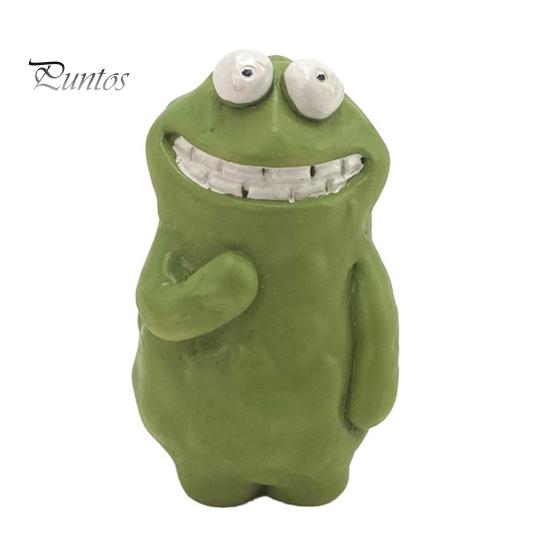 Exaggerated Expression Figurine Cute Ugly Mud Figure Desktop Decoration, Funny Resin Cartoon Hand-painted Statue, Hand-Painted Tabletop Sculpture for