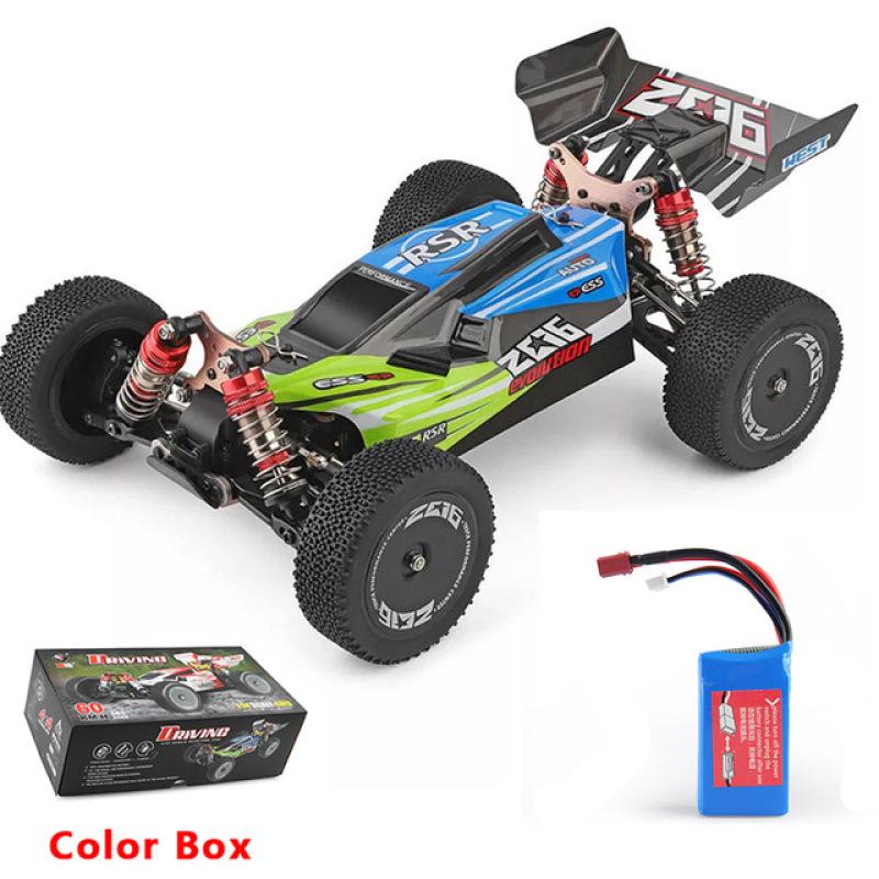 WLtoys 144001 RTR 2.4GHz RC 1/14 Scale Drift Racing Car 4WD Metal Chassis Shaft Ball Bearing Gear