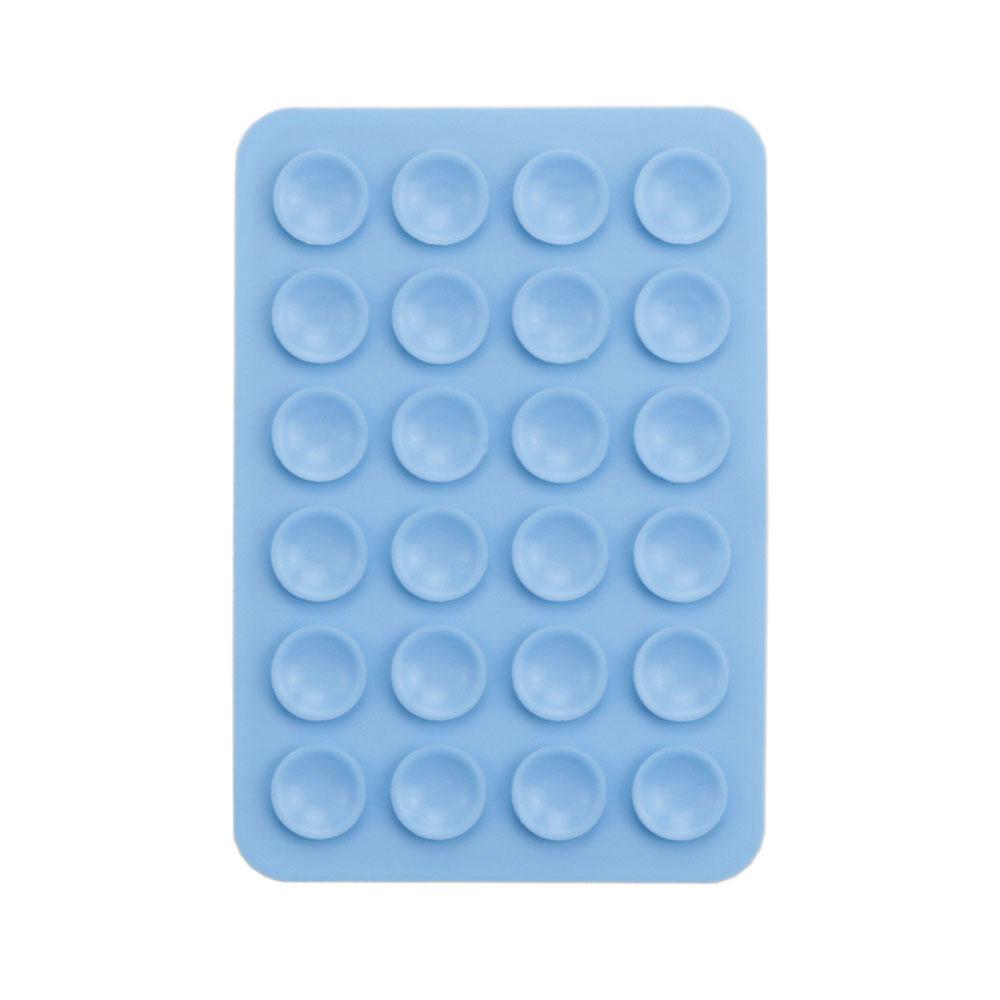 2PCS Silicone Suction Pad Back Sticker Suction Cup Mobile Phone Holder Silicone Mat Wall Stand Fixed For Glass Ceramic Tiles 6