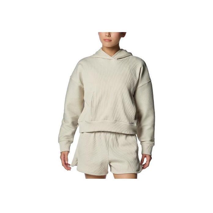 

Under Armour UA Journey Solid Logo Loose Ribbed Hoodie Женские толстовки с капюшоном Champagne 1382732-273 XL