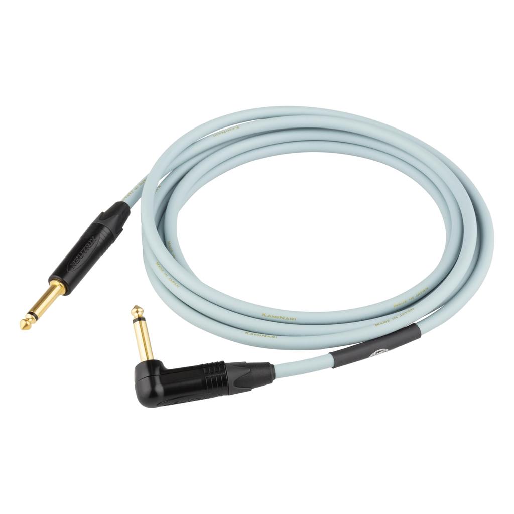KAMINARI GUITARS Guitar Shield Acoustic Cable 3m Light Blue K-AC3LS
