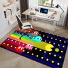 1Pc game theme Printed circular carpet, home door mat, outdoor travel protection carpet B9