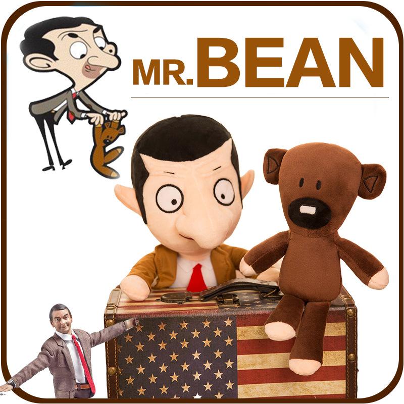 Mr. Bean Teddy Bear Doll Anime Plush Toy Cute Teddy Bear Companion Doll Personalized Gift