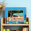 Tennis Photo Frame Memorable Keepsake for Home Decor DIY Display Case Ornament Picture