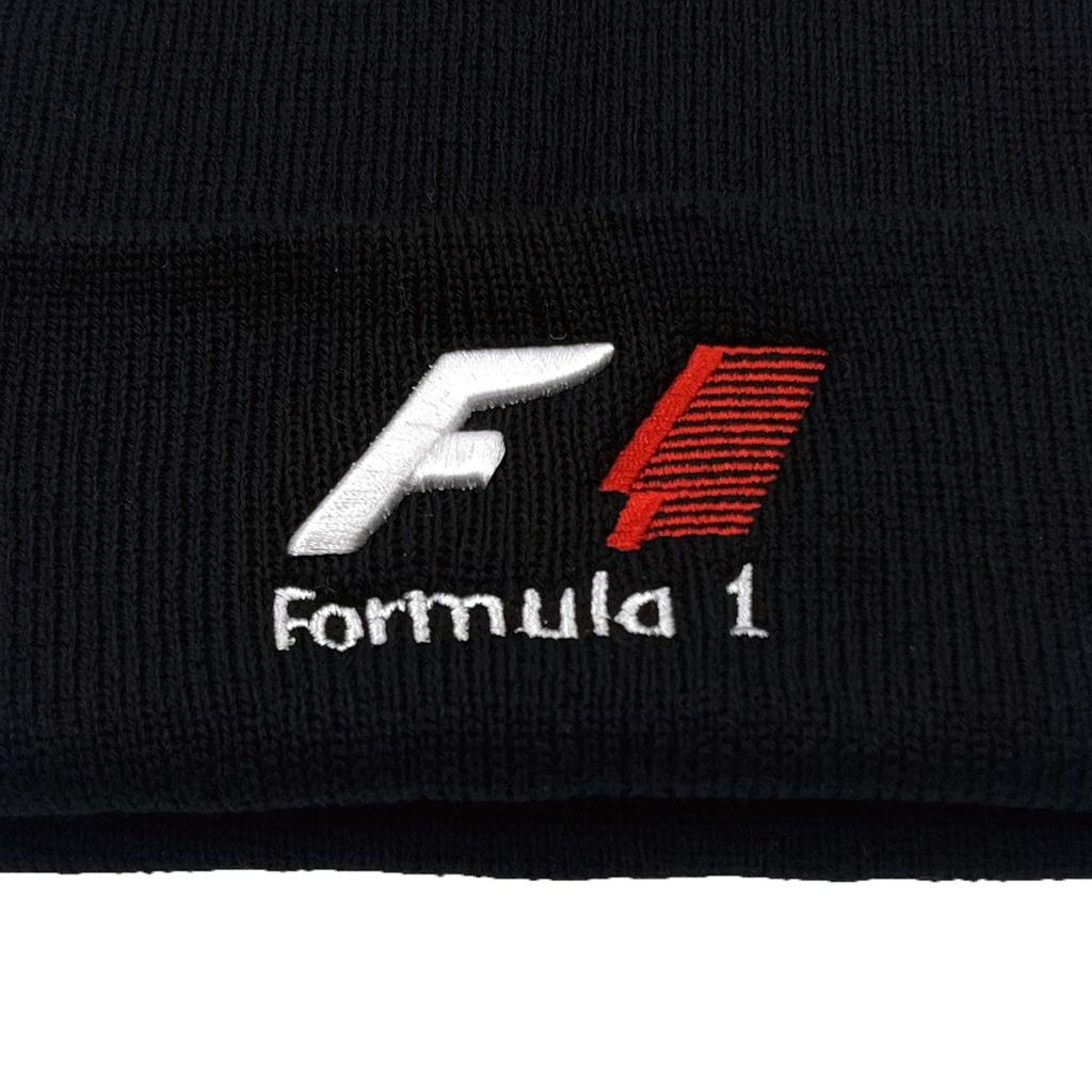 European and American Beanie Hats Sports Racing Embroidered Wool Knitted Hats Men's and Women's Autumn and Winter Thermal Hats Cold Hats