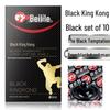 Bolele Ultra-Thin Spiked G-Spot Condoms & Finger Cots - Black King Kong Series.
