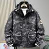 Plus Size 5XL-11XL Fashion Men's Oversize Parkas Winter Coat Hooded Casual Loose Thick Warm Outerwears Men Jackets