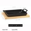 Cmaos Non-stick Cast Iron Teppanyaki Grill Pan